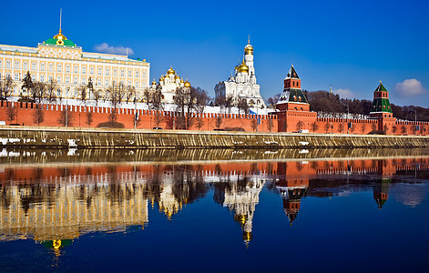 莫斯科克里姆林宫历史大天使教会街道建筑中心纪念碑旅行城市首都图片