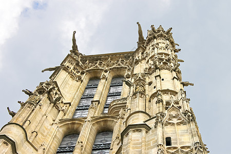 法国巴黎圣雅克塔法国巴黎柱子雕塑城市雕像首都文化建筑宗教教会建筑学图片
