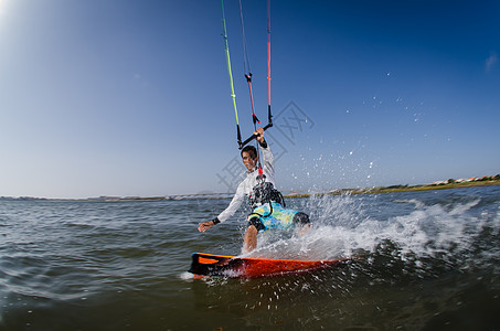 Kite 俯冲器危险海滩运动乐趣海洋假期风筝冲浪套装唤醒图片