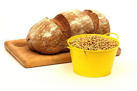 播种小麦种子农业食物农场粮食黄色谷物植物棕色麻布面包图片
