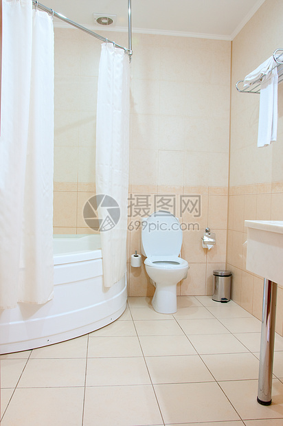 旅馆洗手间浴室风格住宅公寓装饰展览酒店装潢浴缸房间图片