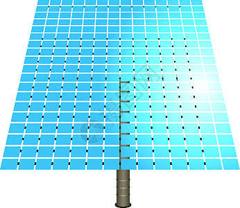 清洁清洁能源电池环境技术太阳阳光元件蓝色声乐反光镜图片