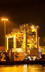 重工业出口吊装货运商业商品服务安全贸易院子码头图片