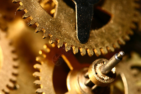 时间装置运动珠宝商链轮乐器齿轮旋转机器金子手表平衡图片