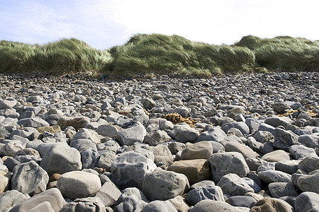 爱尔兰凯里(Kerry)的岩石海滩图片