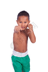 拳箱式青年童年姿势艺术男性拳击拳头孩子男生泰拳图片