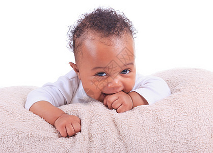新生婴儿 非洲非洲白色儿子男性混血儿孩子快乐幸福男生微笑黑色图片