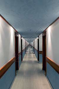 长廊办公室客栈通道走廊小路空白酒店地毯背景图片