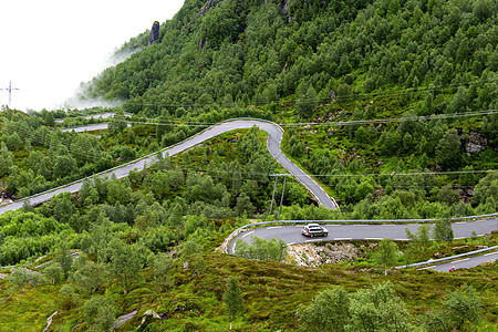 Kjerag 雾云路图片