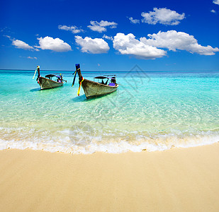 海 海海景天堂蓝色冲浪假期旅行海浪支撑海洋晴天图片