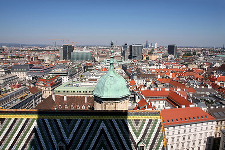 奥地利维也纳建筑首都大教堂中心市中心正方形教会丘陵地标景观图片