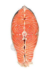 红鱼美食家午餐牛扒静物熟鱼健康饮食饮食红色宏观奢华背景图片