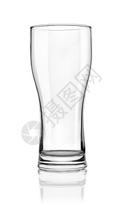 空啤酒杯白色庆典背景高脚杯酒吧杯子啤酒酒精对象小路图片