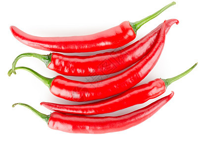 孤立的辣椒胡椒红辣椒食物蔬菜红色图片