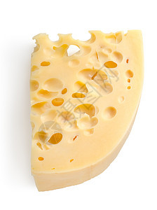 孤立的瑞士奶酪乳制品健康饮食食物芝士黄色对象图片