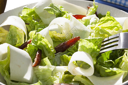 新鲜沙拉节食食物午餐营养健康蔬菜绿色美食图片