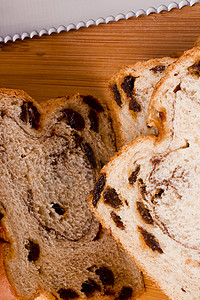 甜面包切菜板工具馒头面包烘烤白色浆果砧板营养粮食图片