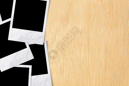 木材上的照片卡片横幅框架电影摄影乡愁边界木板笔记标签图片