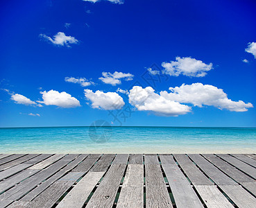 海 海海岸天堂天空放松海浪假期热带支撑蓝色海景图片