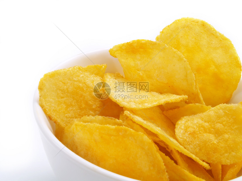 土豆薯片闭合饮食美食盐渍黄褐色油炸生活方式营养食品味道筹码图片