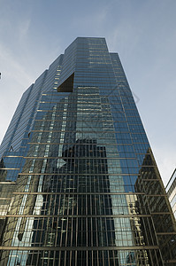 反思商业城市天空窗户公司财富生长建筑物生活框架图片