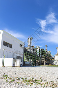 Petro和化工工厂工业全球机器力量桅杆石油气液化化学品石油金子背景图片