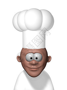 嬉乐烹饪白色厨师工作眼睛餐厅职业菜单食物男人美食图片