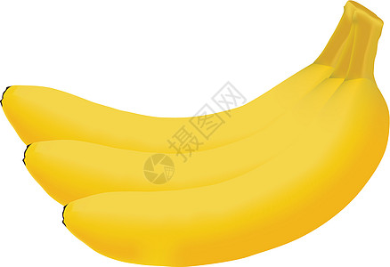 里普香蕉黄色食物插图热带水果图片