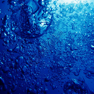 空气气泡温泉水疱水泡水滴运动反射呼吸液体蓝色圆圈图片