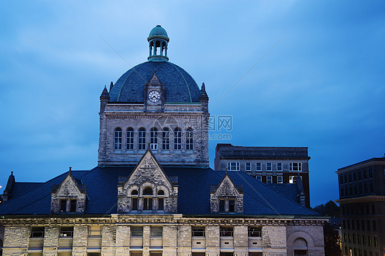 列克星的旧建筑旅行法院天空天际蓝色建筑学办公室图片