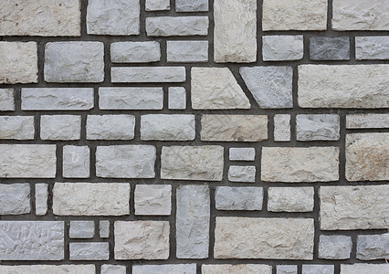 石墙积木工作瓦砾石头岩石灰色水泥建筑学花岗岩图片
