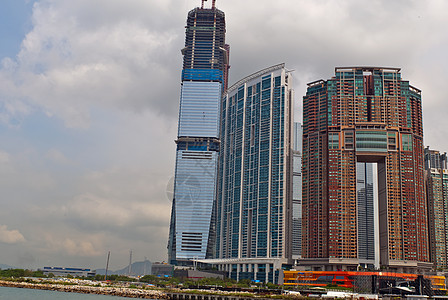 香港西九龙新摩天大楼图片