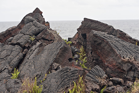 国家公园熔岩岩岩石图片