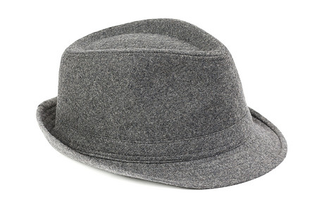 时尚灰色联邦帽子图片