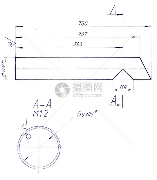 用铅笔制成的机械部件绘图工作框架工具工程蓝图学校圆圈绘画方案统治者图片