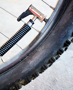 阀门自行车压强情况失败气筒齿轮配件车轮轮缘损害维修压力图片