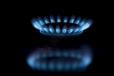天然气气体力量丙烷甲烷燃料燃烧烤箱厨房火炉活力白炽图片