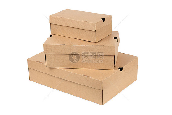 白色的纸板盒产品车厢邮件棕色船运办公室财产储存店铺货物图片