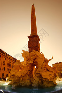 罗马城市雕塑喷泉街道旅游历史性大理石文化雕像建筑学图片