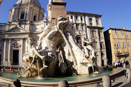 罗马文化艺术历史游客雕像旅行街道旅游景点正方形图片