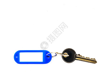 键和标签塑料金属白色戒指商业入口安全财产房子贷款图片