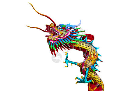 龙文化刺刀天空节日装饰品宗教力量雕塑动物金子图片