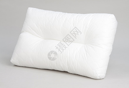 白枕头防灰尘和毛巾卫生用床垫配件图片