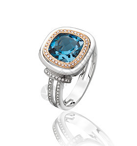 蓝蓝蓝蓝宝石钻石圈最伟大的礼物图片