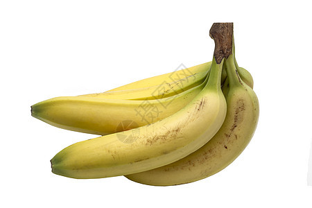 新鲜香蕉黄色饮食白色美食植物皮肤蔬菜热带小吃水果图片