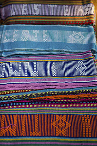 东蒂摩尔第dili的Tais传统布料织物市场纺织品文化面料旅行工艺图片