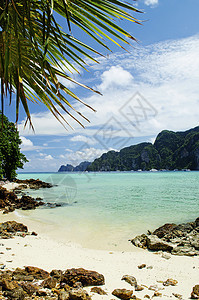 泰王国热带岛屿海滩假期旅行游客情调异国风景旅游天堂图片
