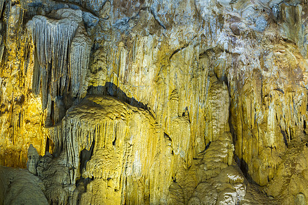 越南Son Doong山洞的石岩层历史石灰石石头石笋矿物质洞穴地质学编队考古学旅行图片