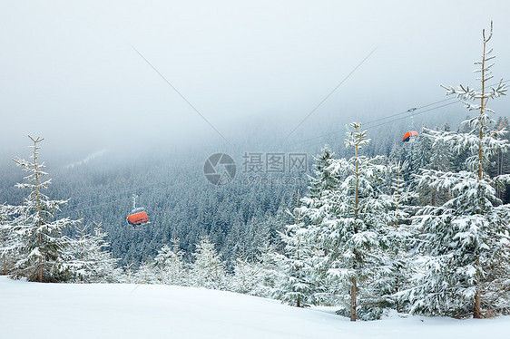 塔特拉斯的滑雪电梯图片