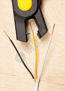 断线狙击器绝缘工具金属刀具电气黄色建设者电缆工作电工图片
